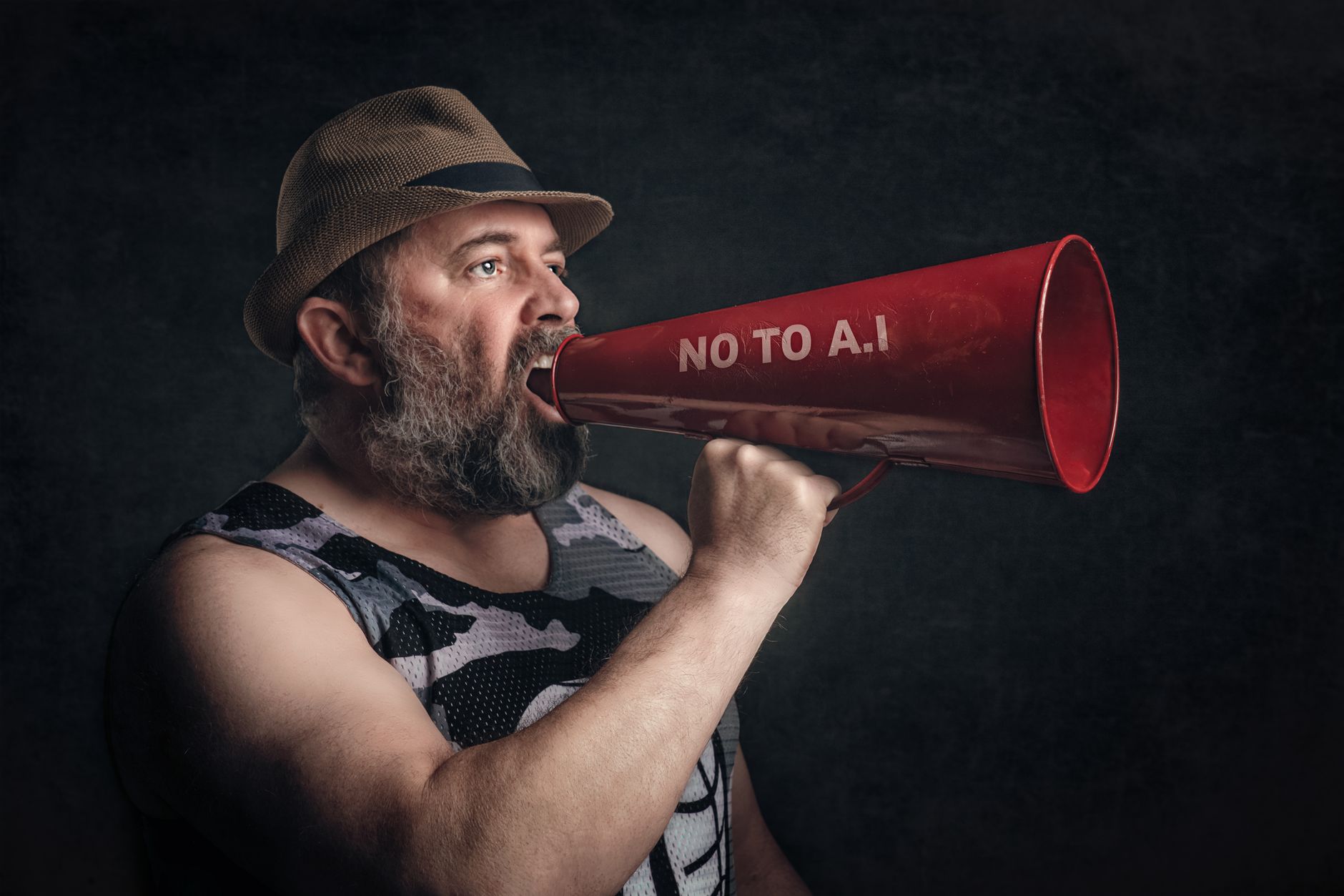 AI data centers protest
